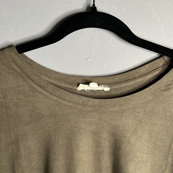 Hem and Thread Brown Long Sleeve Top Size Small - Picture 5 of 7